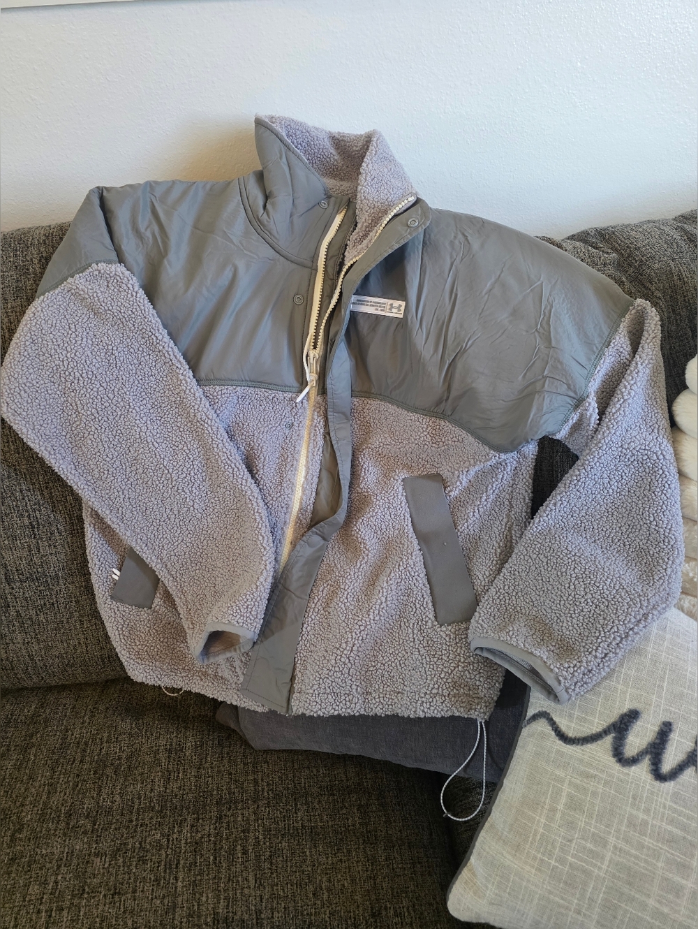 Under Armour Light Gray Jacket